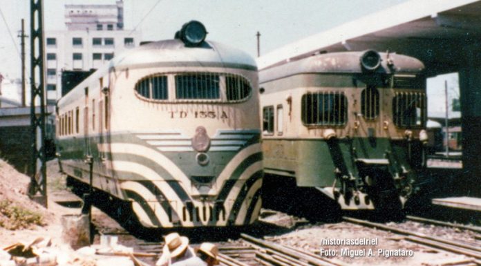 Los trenes diesel Ganz cuádruples del Urquiza